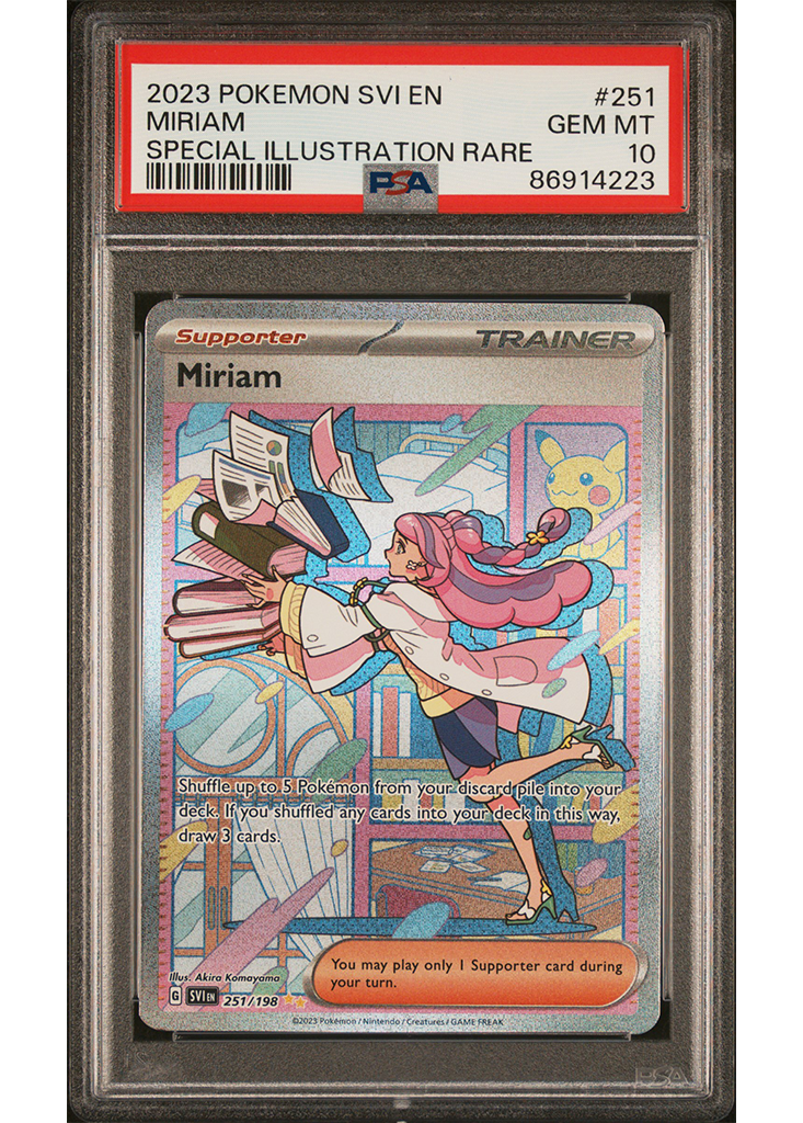 2023 POKEMON SV1 EN - SCARLET & VIOLET MIRIAM - #251 - PSA 10