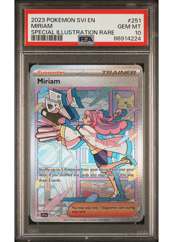 2023 POKEMON SV1 EN - SCARLET & VIOLET MIRIAM - #251 - PSA 10