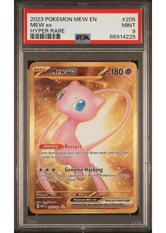 2023 POKEMON SCARLET & VIOLET 151 MEW EX - #205 - PSA 9